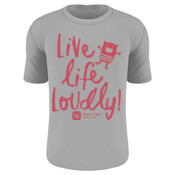 Kids Unisex Live Life Loudly Tee